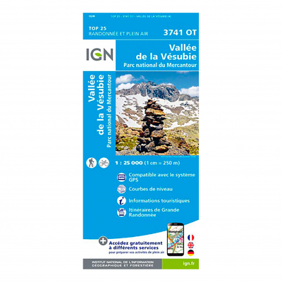 Cap diffusion Top 25 - Vallée de la Vésubie /PN du Mercantour Azul