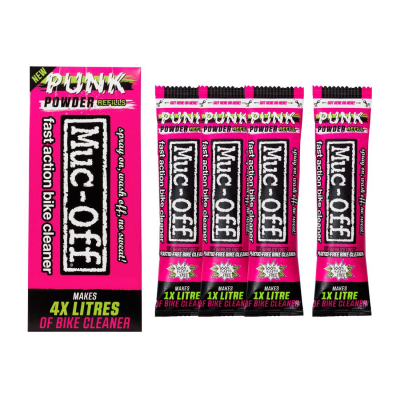 Muc-off Punk Powder Nettoyant Vélo (Pack de 4) Purple