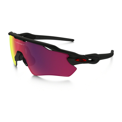 Oakley RADAR EV PATH Black Prizm Road Red Homme Noir