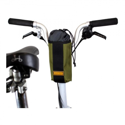 Restrap CITY BIKE STEM BAG - OLIVE Military green