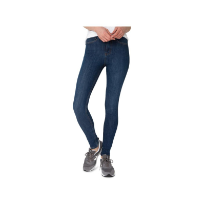 Duer Performance Denim High Rise Skinny Femenino Azul vaquero