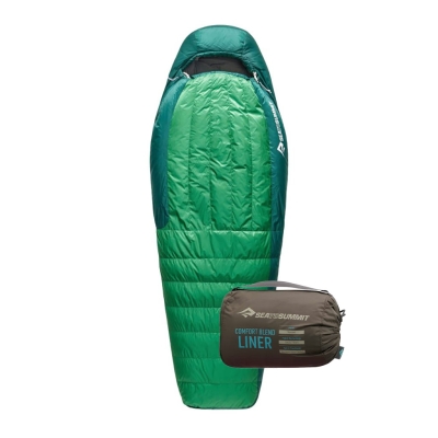 Pack SEA TO SUMMIT Sac de couchage Spark Ascent -1C + drap de sac