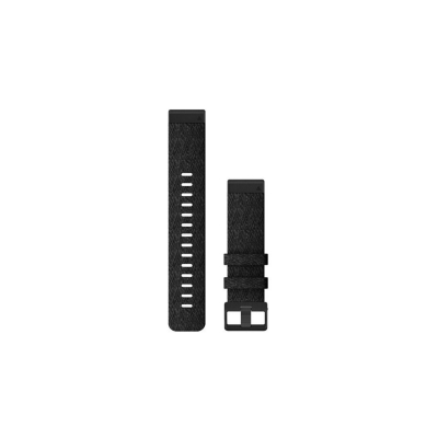 Garmin Heathered Black Nylon - Quick Fit - 22Mm - Fenix 5/5 Plus /Fenix 6 Black
