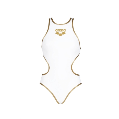 Arena One Biglogo One Piece Femenino Blanco