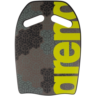 Arena Printed Kickboard Gelb