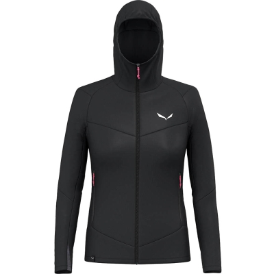 Salewa Sella All Mountain Hooded Jacket Femme Noir