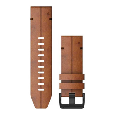 Garmin Chestnut Leather - Quick Fit - 26mm - Fenix 3 - Fenix 5X/5X Plus /Fe