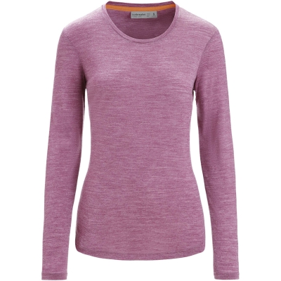 Icebreaker Sphere II Long Sleeve Shirt Femenino Violeta