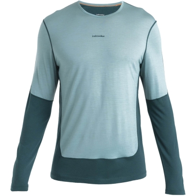 Icebreaker Merino 125 Zoneknit Energy Wind Long Sleeve Shirt Men 