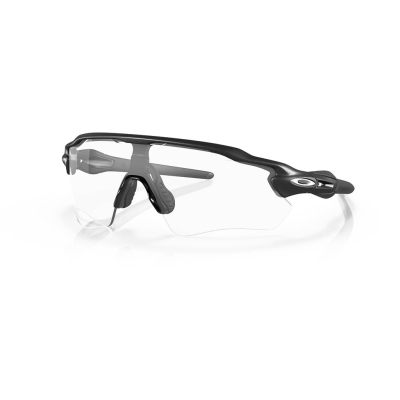 Oakley RADAR EV PATH STEEL W/CLR TO BLK PHOTOCHROMIC Noir