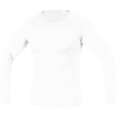 Gore Wear Base Layer Long Sleeve Shirt Men White