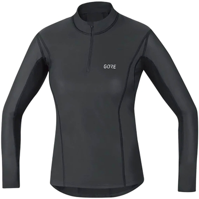 Gore Wear Windstopper Baselayer Thermo Turtleneck Woman Black