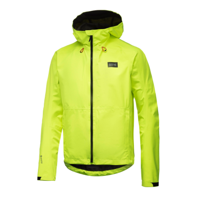 Gore Wear Endure Jacket Mens Neon Yellow Hombre Amarillo fluorescente
