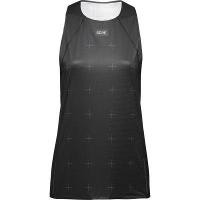 Gore Wear Contest Daily Singlet Femme Noir