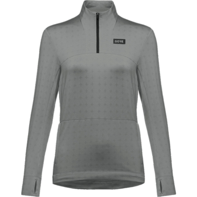 Gore Wear Everyday Thermo 1/4-Zip Womens Frau Schwarz