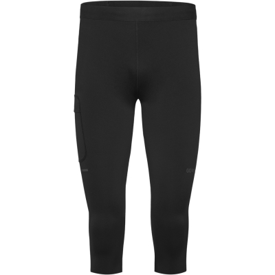 Gore Wear Concurve 3/4 Tights Mens Mann Schwarz