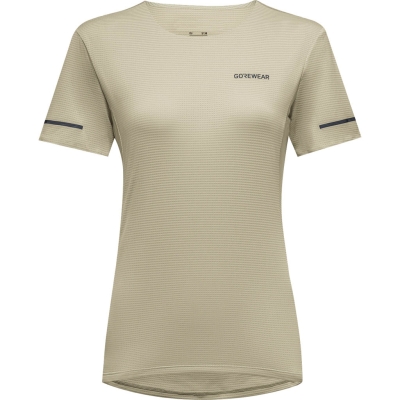Gore Wear Contest 2.0 Tee Femme Beige
