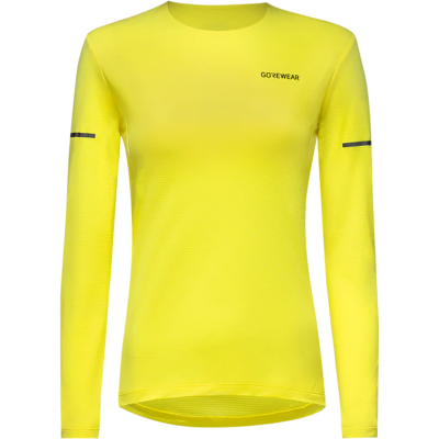 Gore Wear Contest 2.0 Long Sleeve Tee Womens Vrouw Giallo fluorescente