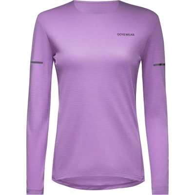 Gore Wear Contest 2.0 Long Sleeve Shirt Femme Violet