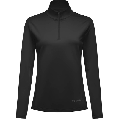 Gore Wear Everyday Mid 1/4-Zip Womens Femme Noir