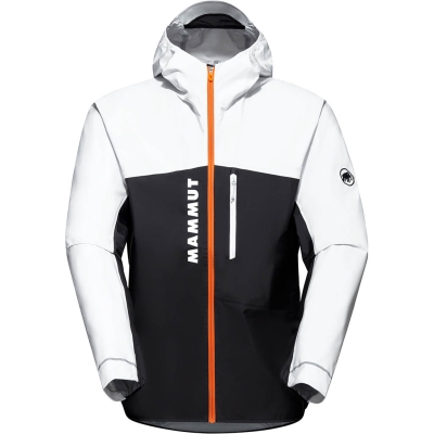 Mammut Aenergy Tr Hardshell Hooded Jacket Woman White and black