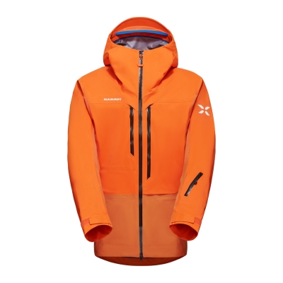 Mammut Eiger Free Advanced Hs Hooded Jacket Men Homme Orange