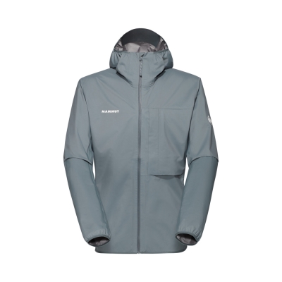 Mammut Ducan Light Hs Hooded Jacket Men Homme Gris