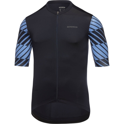 Gore Wear SWIFTRIDE Optical Jersey black / white Mann Schwarz