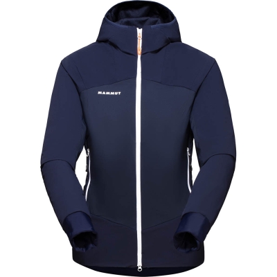 Mammut Taiss In Hybrid Hooded Jacket Woman Navy blue
