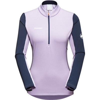 Mammut Aenergy Long Sleeve Half Zip Pull Woman Violet