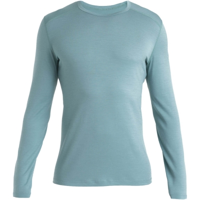 Icebreaker 200 Oasis Long Sleeve Crewe Homme Gris