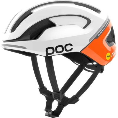 POC Omne Beacon MIPS Fluorescent Orange AVIP/Hydrogen White Blanc