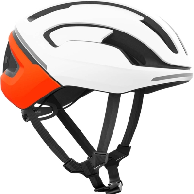 POC Omne Beacon MIPS Hydrogen White/Fluorescent Orange Matt Blanc