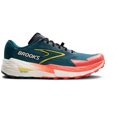 Brooks running Catamount 4 Hombre Azul