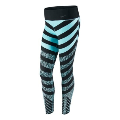 Nike Collant Legendary Mezzo Zebra Woman Blue