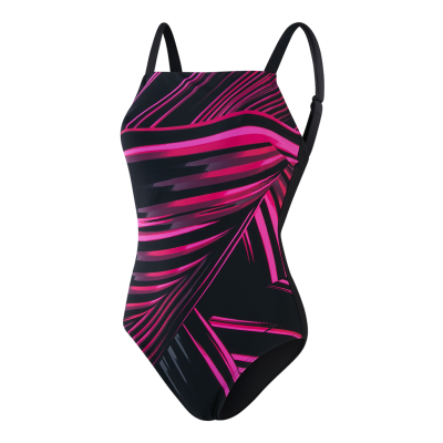Speedo Amberglow Print Shaping 1P Femenino 