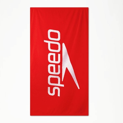 Speedo Logo Towel Rouge