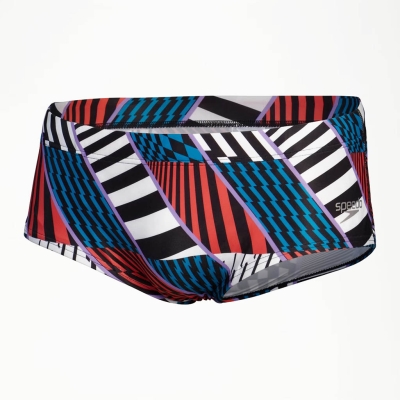 Speedo 13.5cm Club Training Allover Brief Men Multicoloured