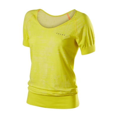 Falke RU T-Shirt Woman Yellow