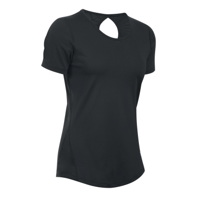 Under armour UA HG CoolSwitch SS Vrouw Zwart