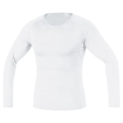 Gore Wear M BL Thermo Long Sleeve Shirt Homme Blanc