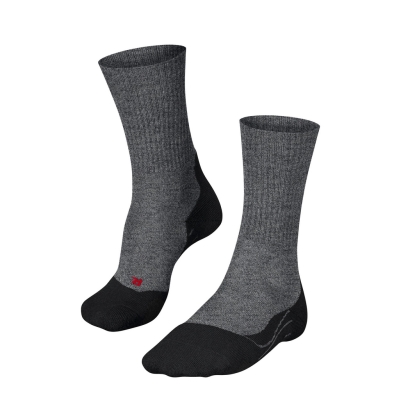 Falke TK2 Explore Wool Frau Schwarz