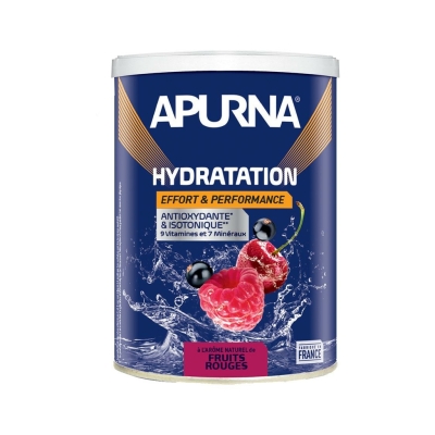 Apurna Boisson Energie Fruits Rouges - Pot 500g 