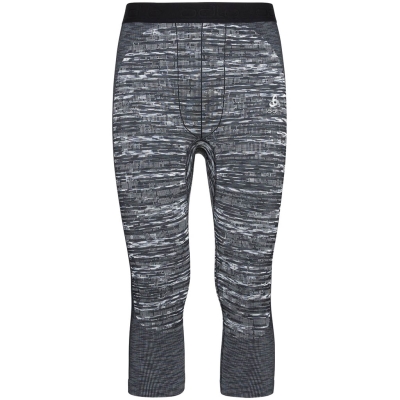 Odlo Blackcomb Eco Base Layer Bottom 3/4 Homme Noir