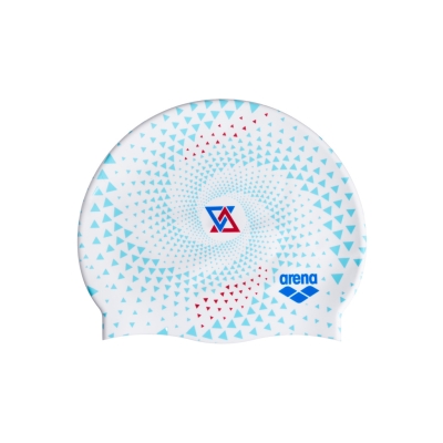 Arena Bonnet Print Fireflow White