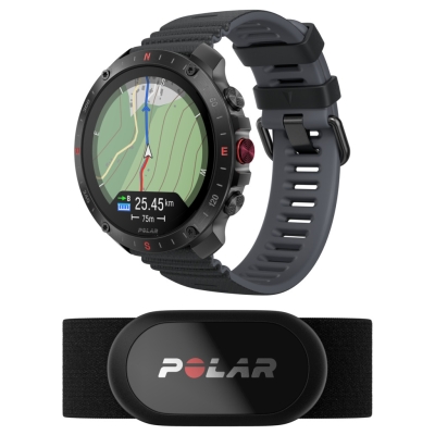 Polar Grit X2 Pro Black S-L + H10 Noir