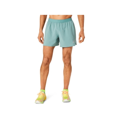 Asics Road 5In Short Homme Vert d'eau