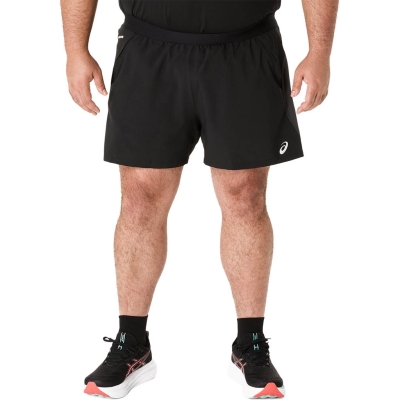 Asics ROAD 5IN SHORT Hombre Negro