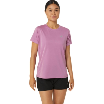 Asics Core Short Sleeve Top Femme Rose