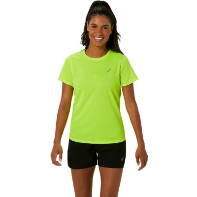 Asics Core Short Sleeve Top Femme Jaune